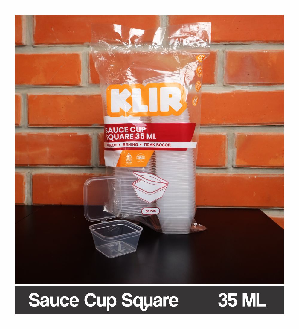Sauce Cup Square 35 ML