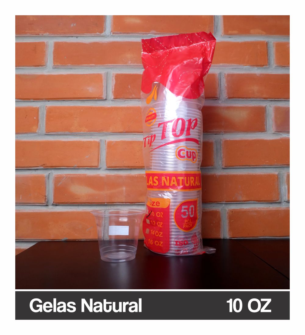 Gelas Natural 10 OZ