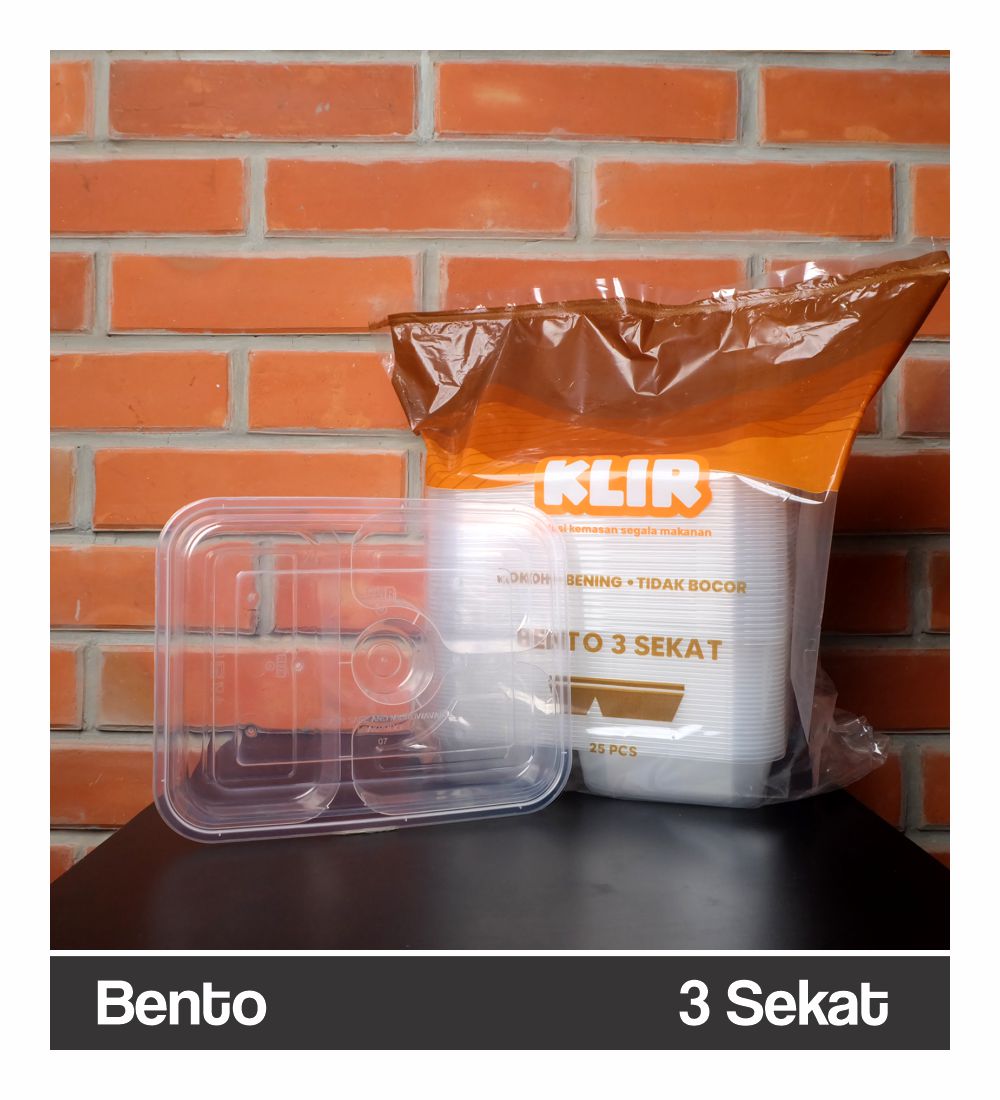 Bento 3 Sekat