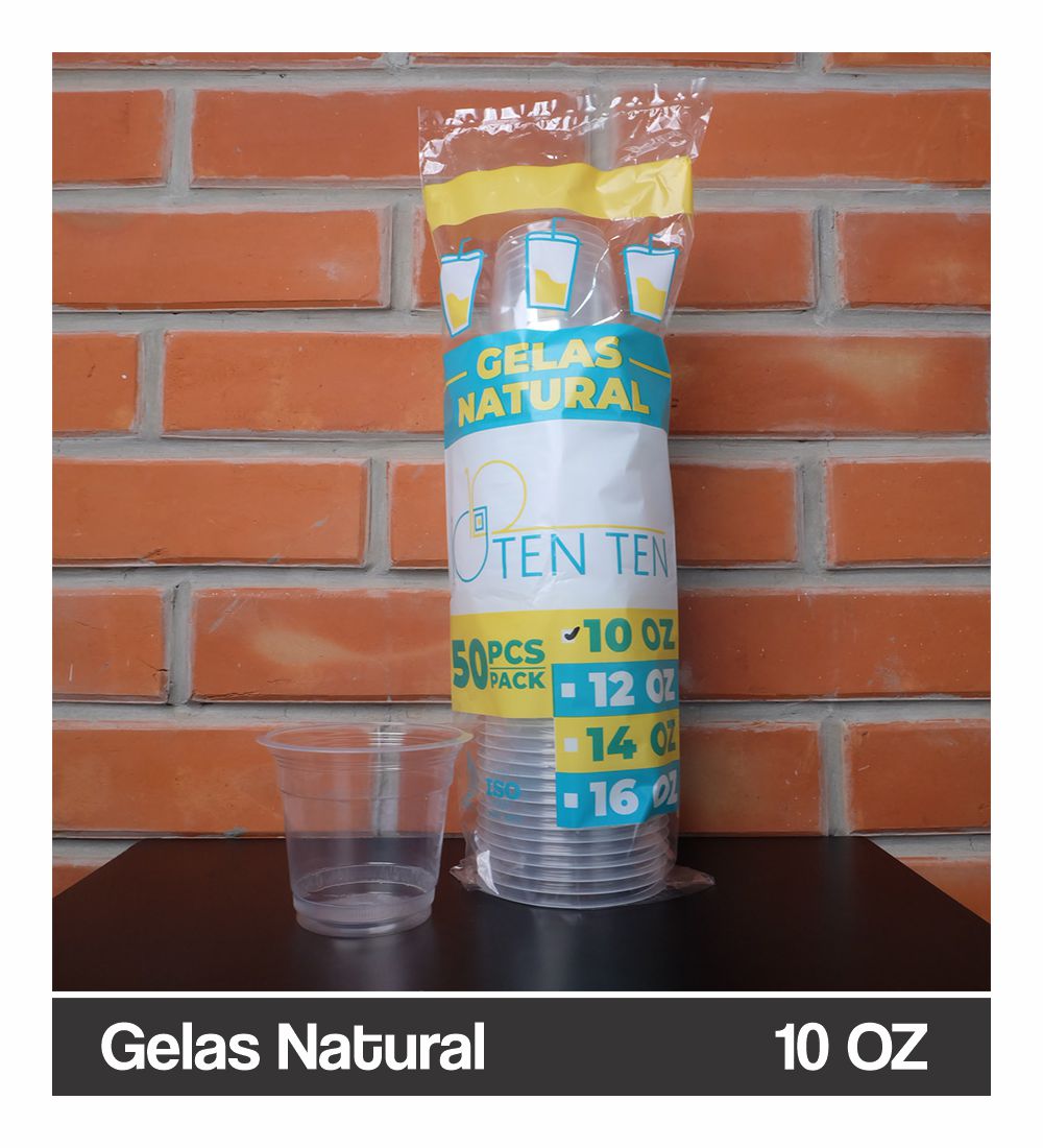 Gelas Natural 10 OZ