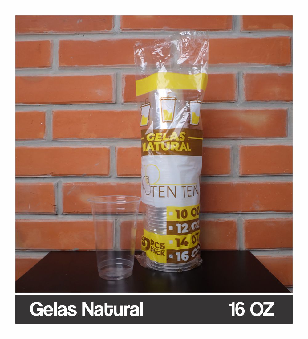 Gelas Natural 16 OZ