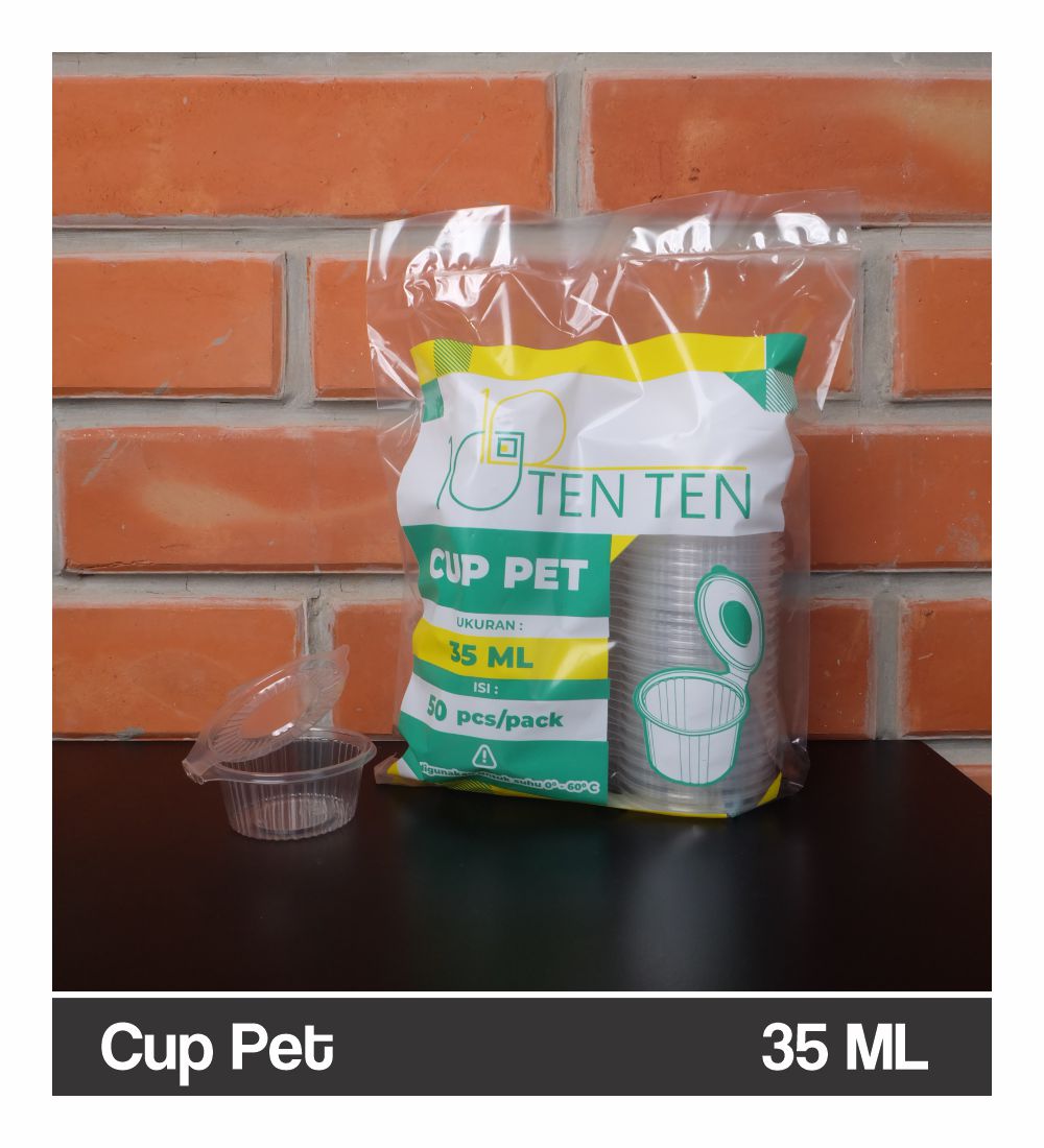 CUP PET Tenten 35 ML