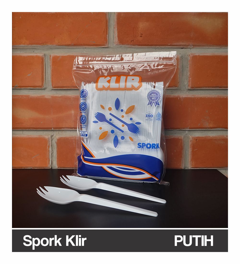 Spork Klir Putih