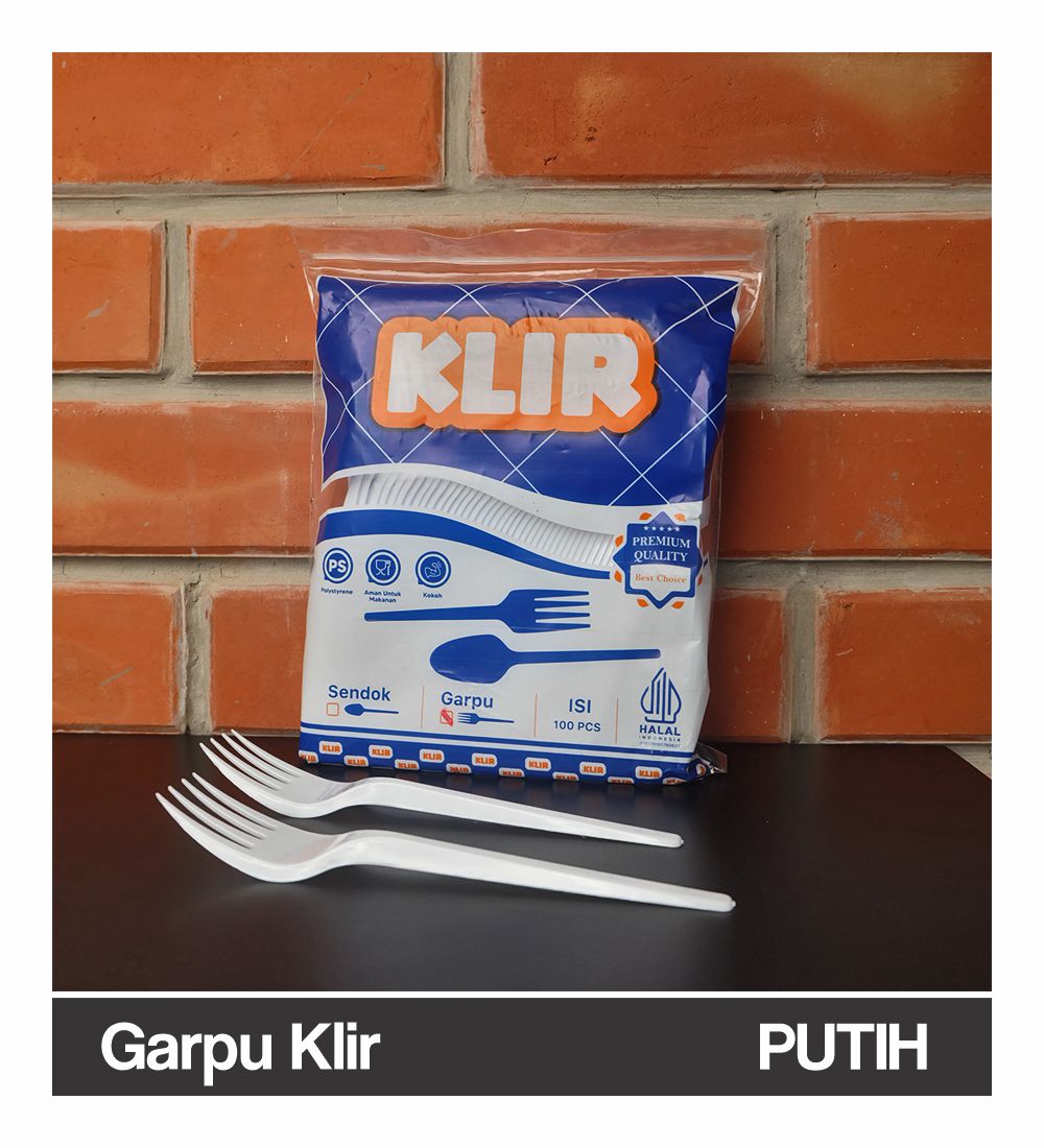 Garpu Klir Putih