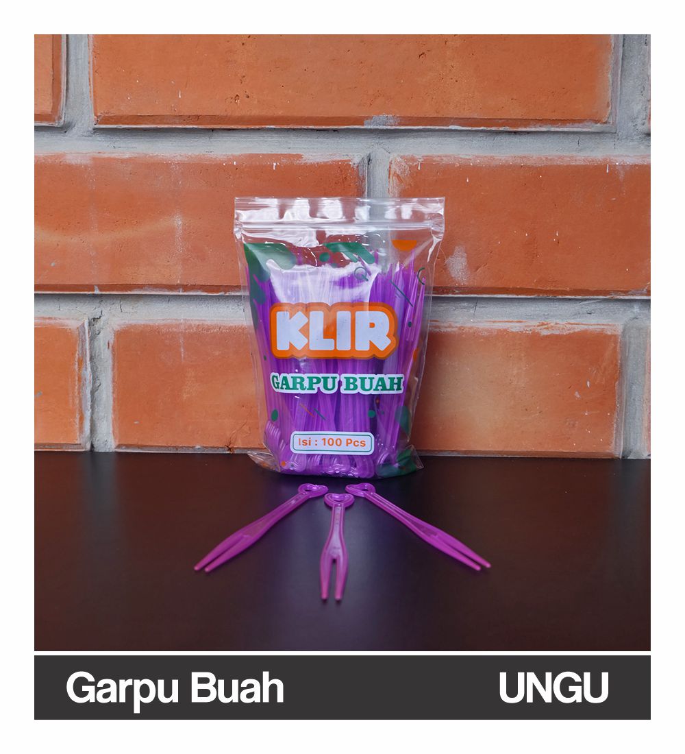 Garpu Buah Ungu