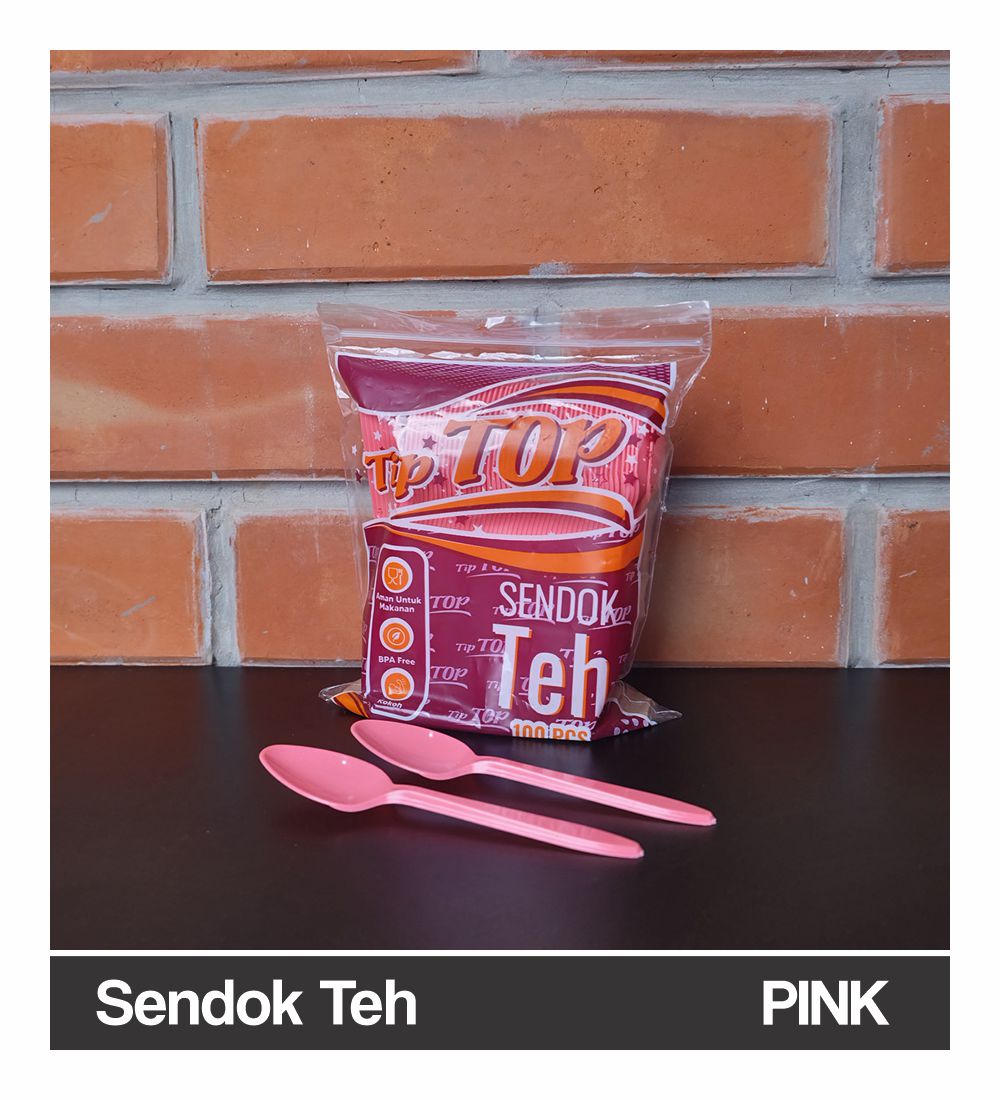 Sendok Teh Pink